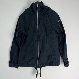 Columbia Jacket Size Small basic zip up spring rain lightweight jacket